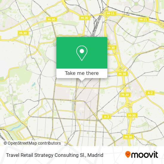 mapa Travel Retail Strategy Consulting Sl.