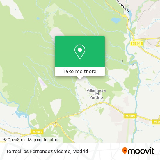 mapa Torrecillas Fernandez Vicente