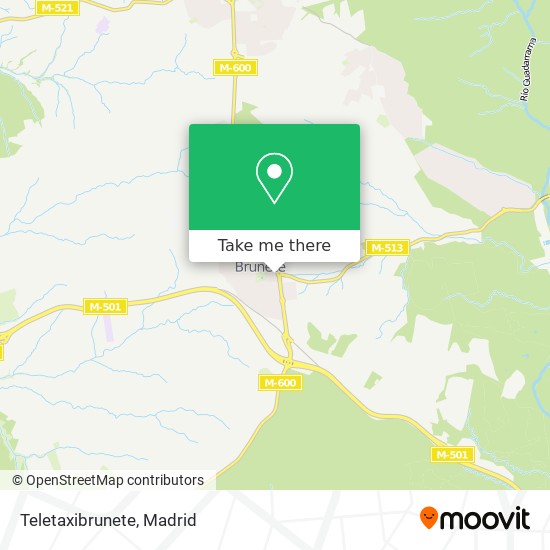 mapa Teletaxibrunete