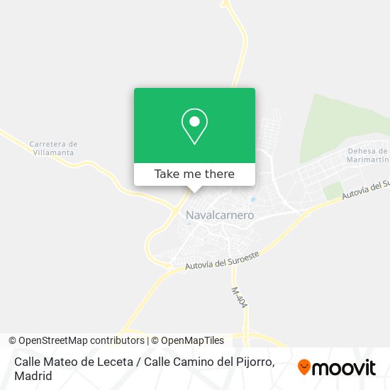 Calle Mateo de Leceta / Calle Camino del Pijorro map