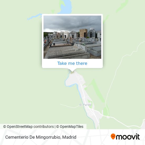 Cementerio De Mingorrubio map