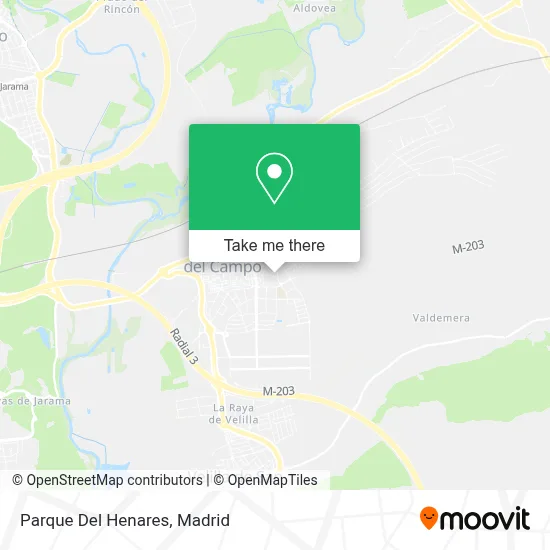 Parque Del Henares map