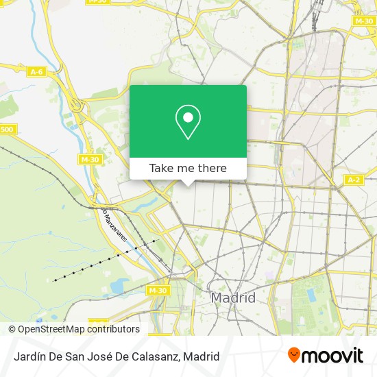 Jardín De San José De Calasanz map