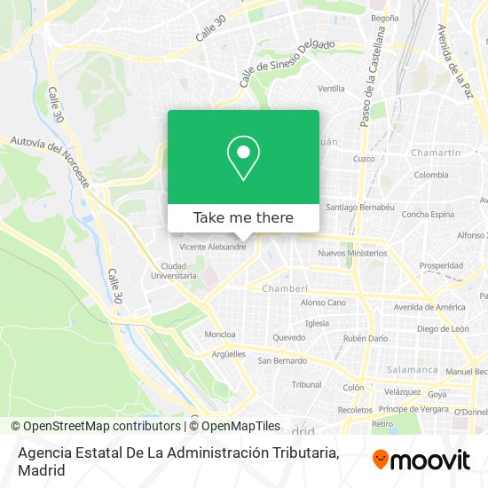 Agencia Estatal De La Administración Tributaria map
