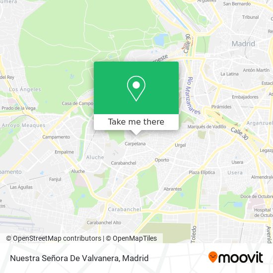 Nuestra Señora De Valvanera map