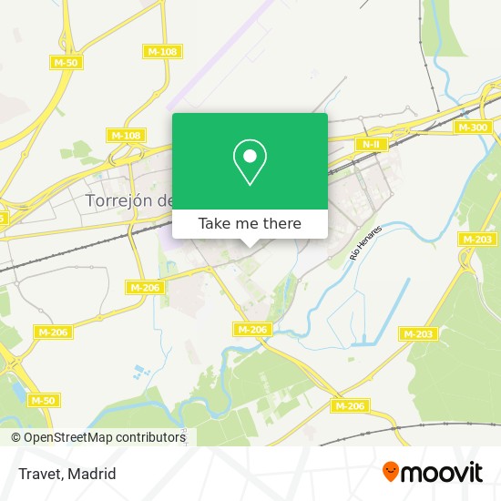 Travet map