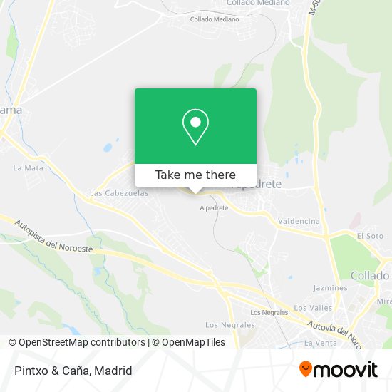 Pintxo & Caña map