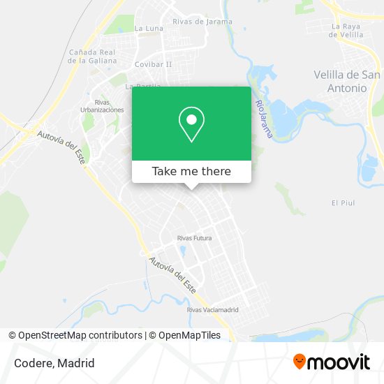 Codere map