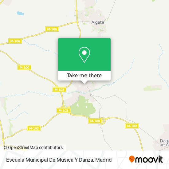 Escuela Municipal De Musica Y Danza map