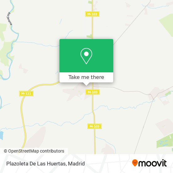 Plazoleta De Las Huertas map