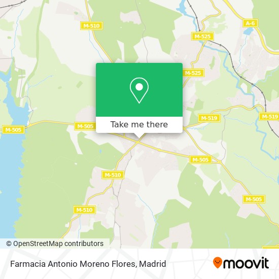 Farmacia Antonio Moreno Flores map