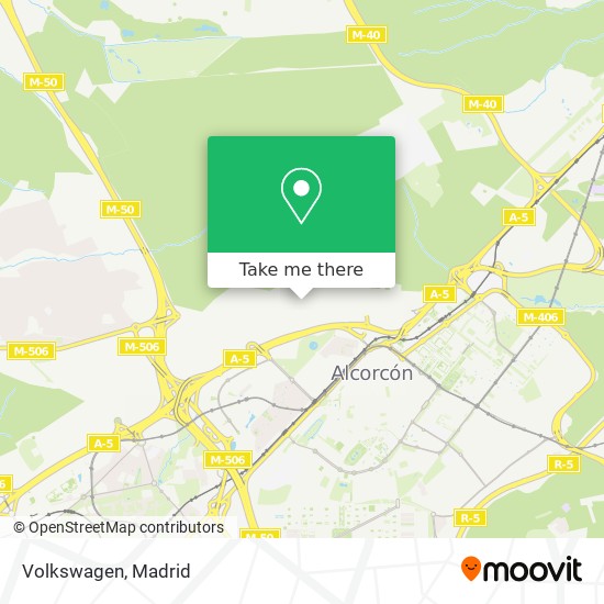 Volkswagen map