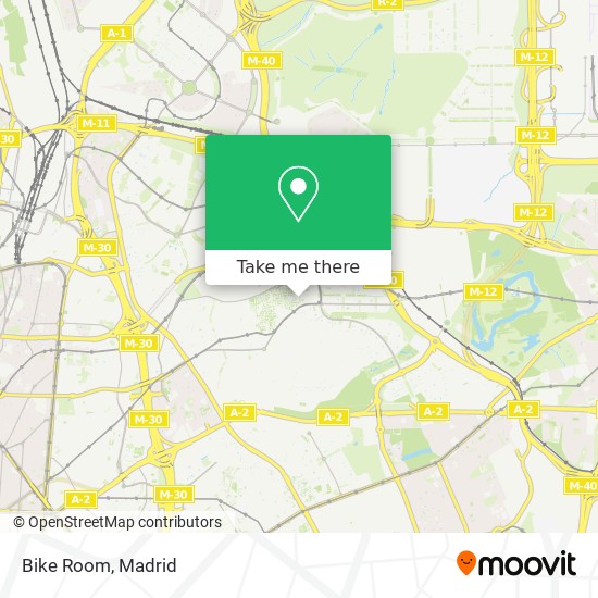 Bike Room map