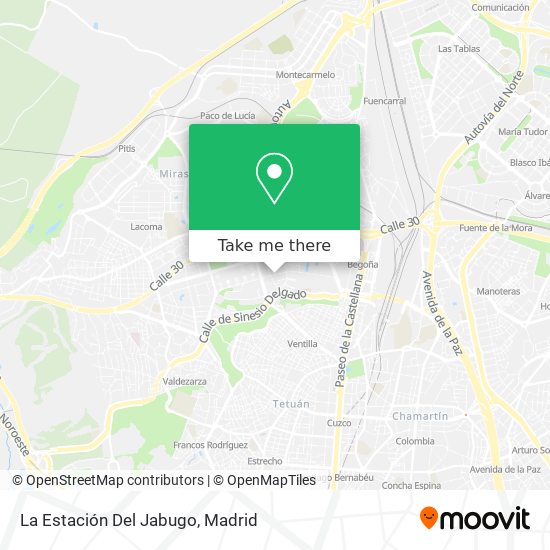 La Estación Del Jabugo map