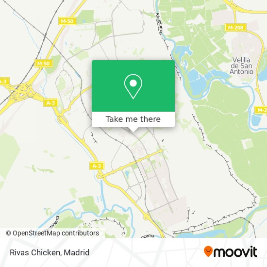 Rivas Chicken map