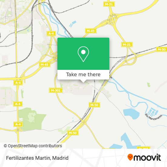 Fertilizantes Martin map