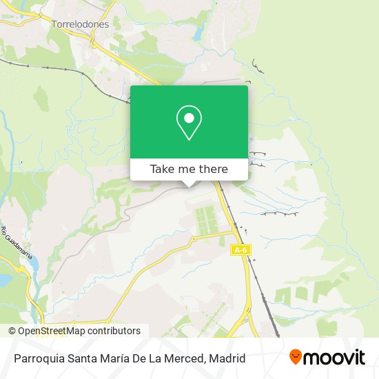 Parroquia Santa María De La Merced map