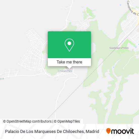 Palacio De Los Marqueses De Chiloeches map