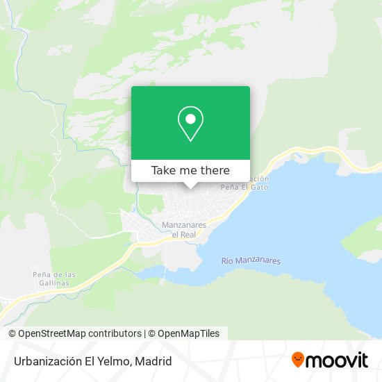 Urbanización El Yelmo map