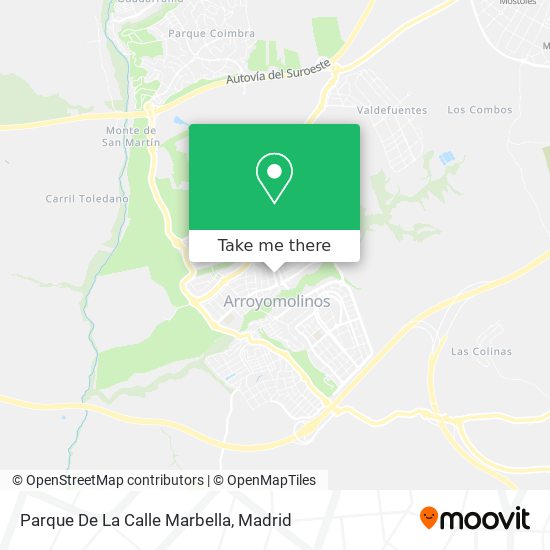 Parque De La Calle Marbella map