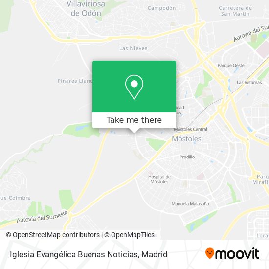 Iglesia Evangélica Buenas Noticias map