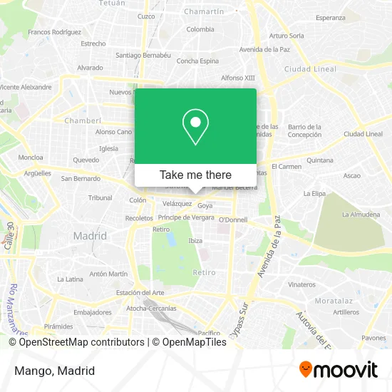 Mango map