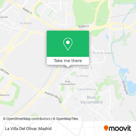 La Villa Del Olivar map