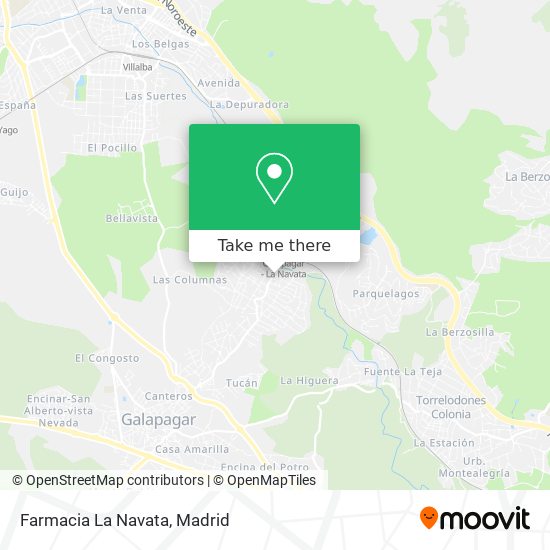 Farmacia La Navata map