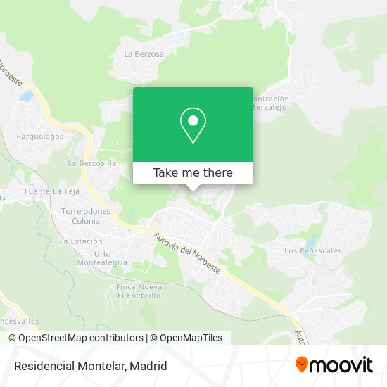mapa Residencial Montelar
