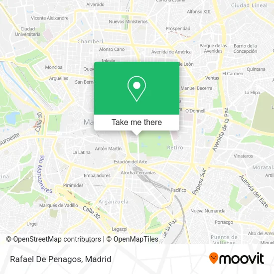 mapa Rafael De Penagos