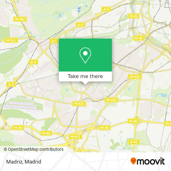 Madriz map