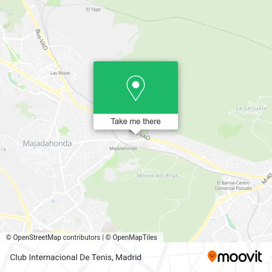 Club Internacional De Tenis map