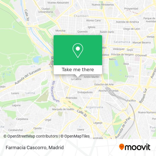 Farmacia Cascorro map