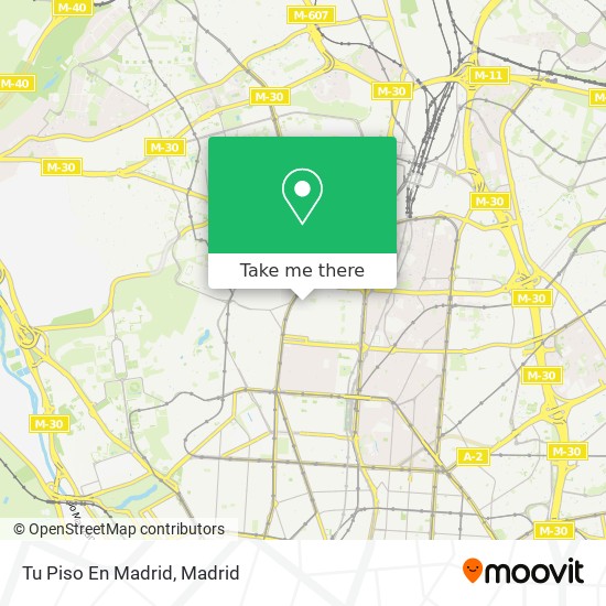 mapa Tu Piso En Madrid