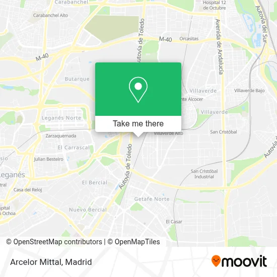 Arcelor Mittal map