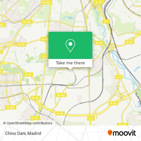 Chino Dani map