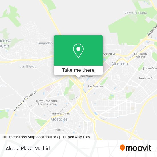 mapa Alcora Plaza