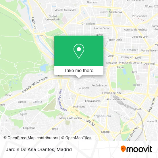 Jardín De Ana Orantes map