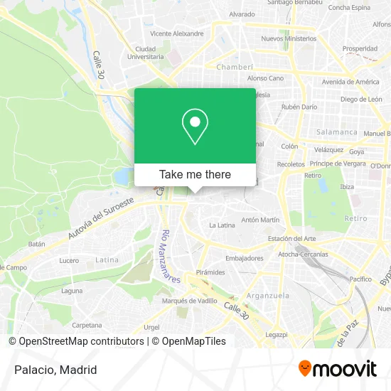 Palacio map