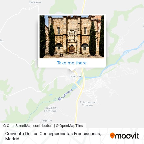 Convento De Las Concepcionistas Franciscanas map