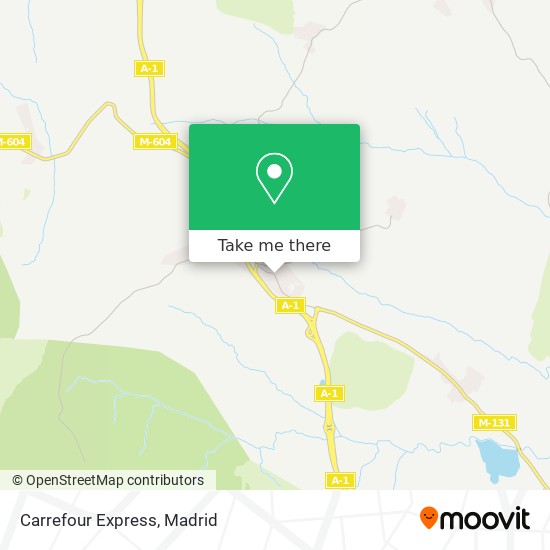 Carrefour Express map