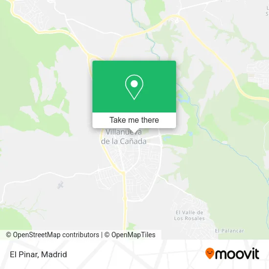 El Pinar map