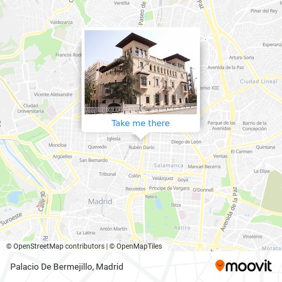 Palacio De Bermejillo map