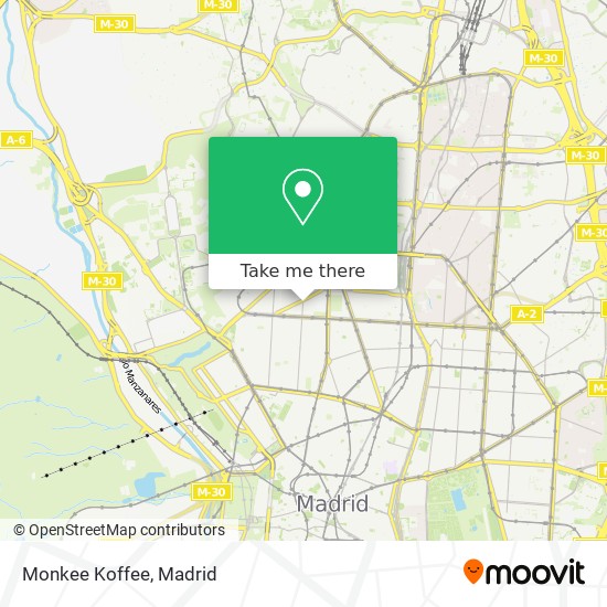 Monkee Koffee map