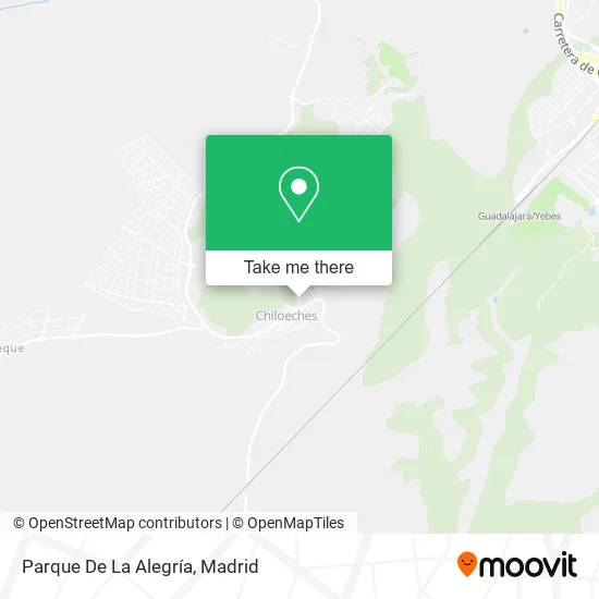Parque De La Alegría map