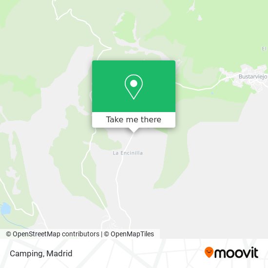 Camping map