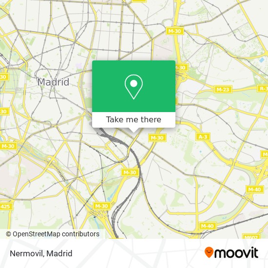 Nermovil map