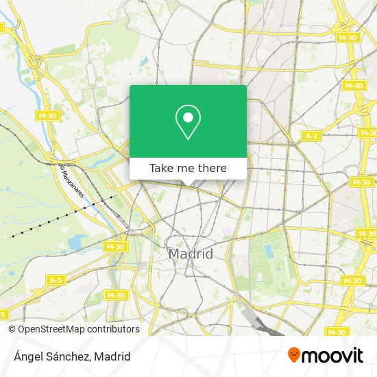 Ángel Sánchez map