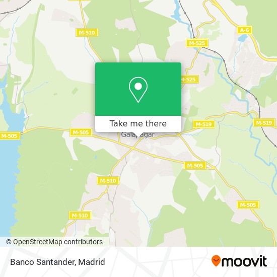 Banco Santander map