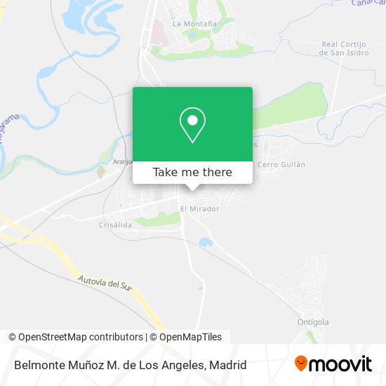 mapa Belmonte Muñoz M. de Los Angeles